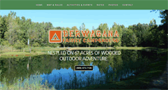 Desktop Screenshot of berwaganacampground.com